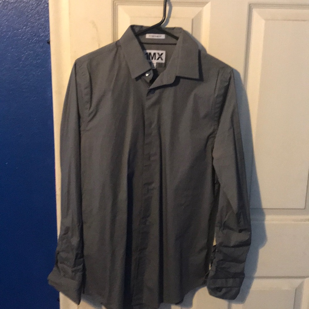 Grey dress shirt